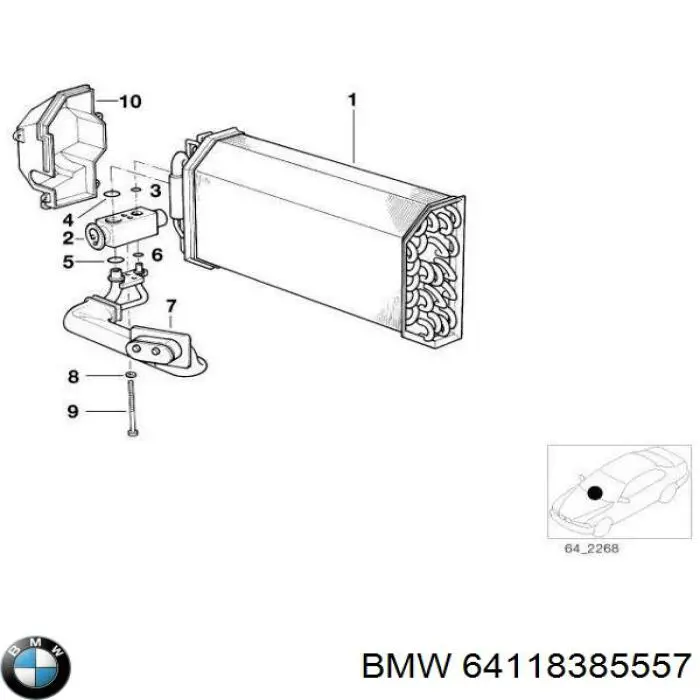  BMW 64118385557 preço, a partir de 19,74 USD