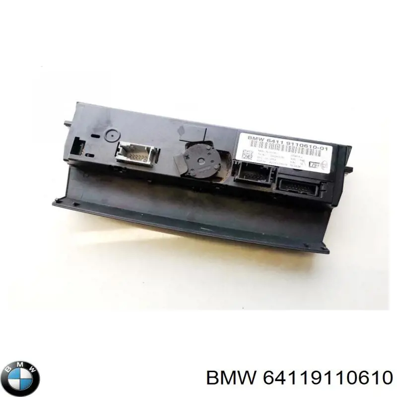 Unidade de controlo dos modos de aquecimento/condicionamento BMW 64119110610 preço, a partir de 66,40 USD