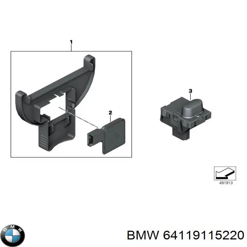  BMW 64119115220 preço, a partir de 133,42 USD