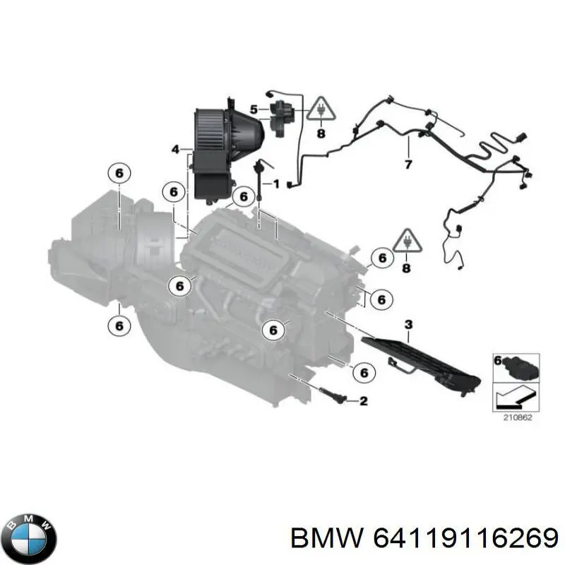 Sensor de temperatura do vaporizador BMW 64119116269 preço, a partir de 16,57 USD