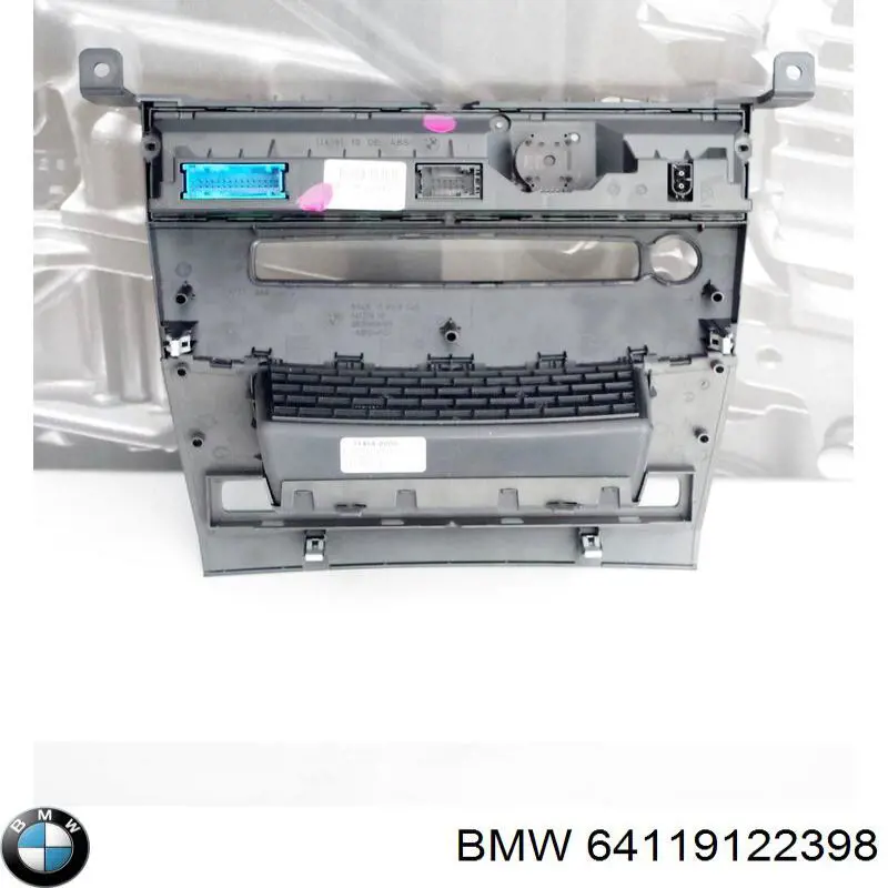 64119122398 BMW Unidade de controlo dos modos de aquecimento/condicionamento