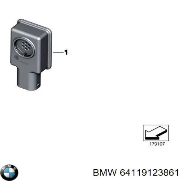 Sensor de sujidade de ar BMW 64119123861 preço, a partir de 66,46 USD