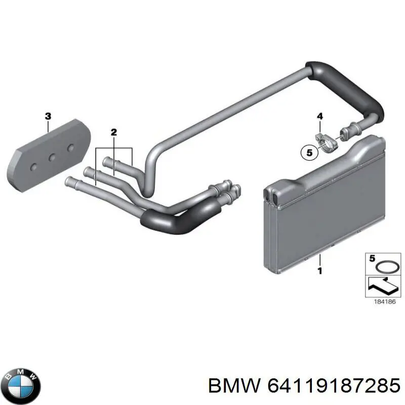 64119187285 BMW 