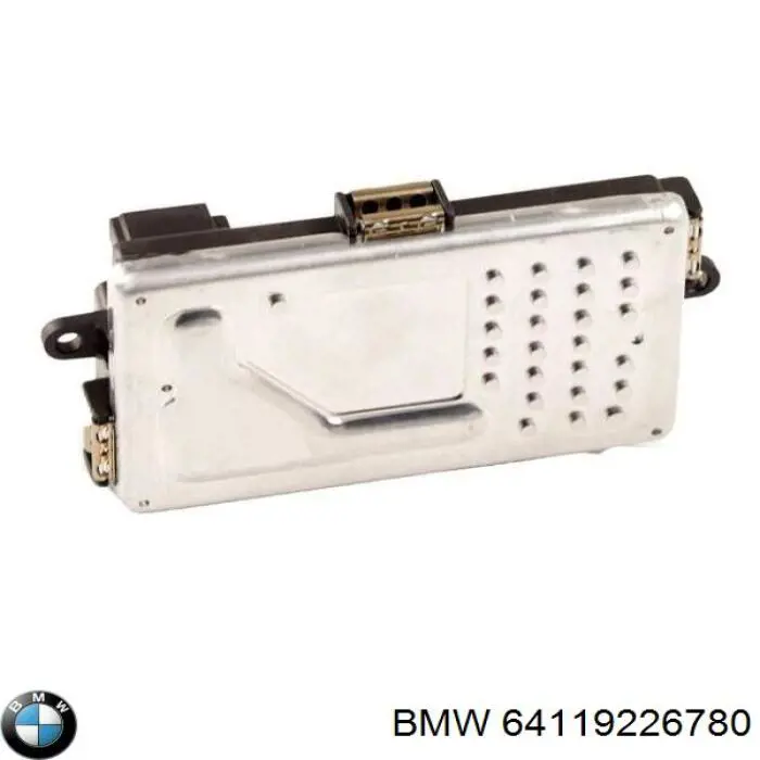 Resistor (resistência) de ventilador de forno (de aquecedor de salão) BMW 64119226780 preço, a partir de 66,35 USD