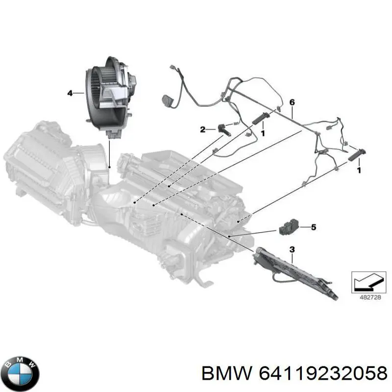64119230594 BMW 
