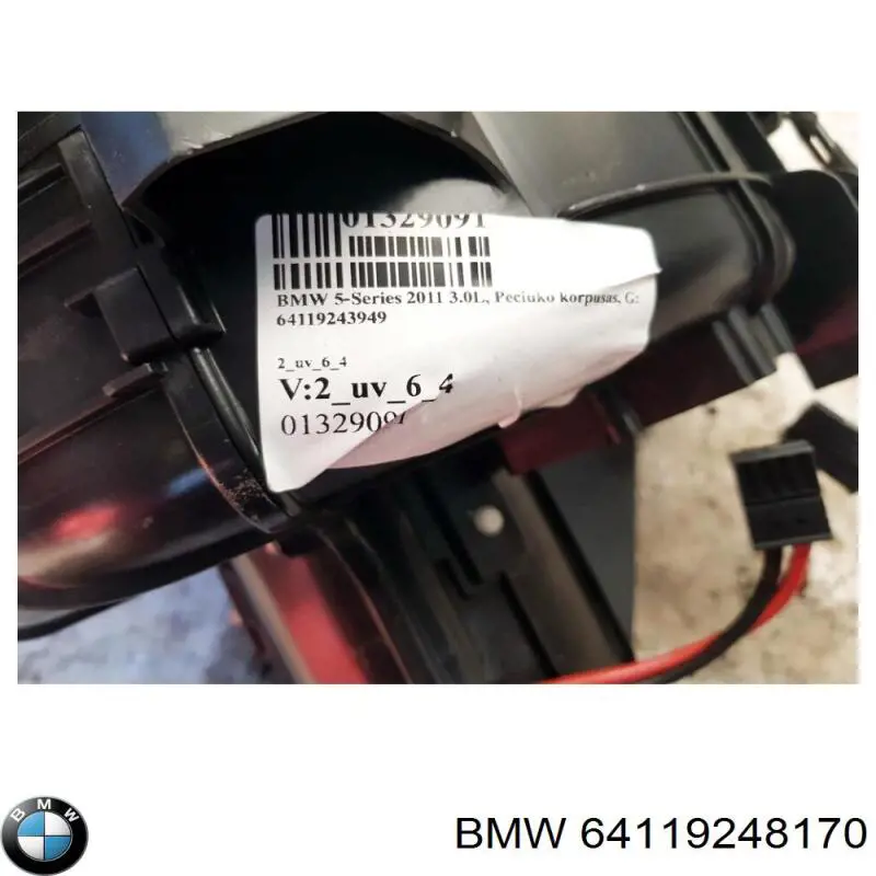Motor de ventilador de forno (de aquecedor de salão) BMW 64119248170 preço, a partir de 213,69 USD