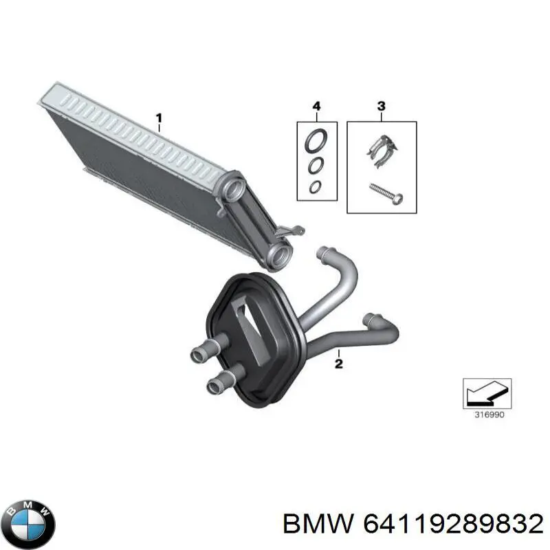 Válvula TRV de aparelho de ar condicionado BMW 64119289832 preço, a partir de 41,61 USD
