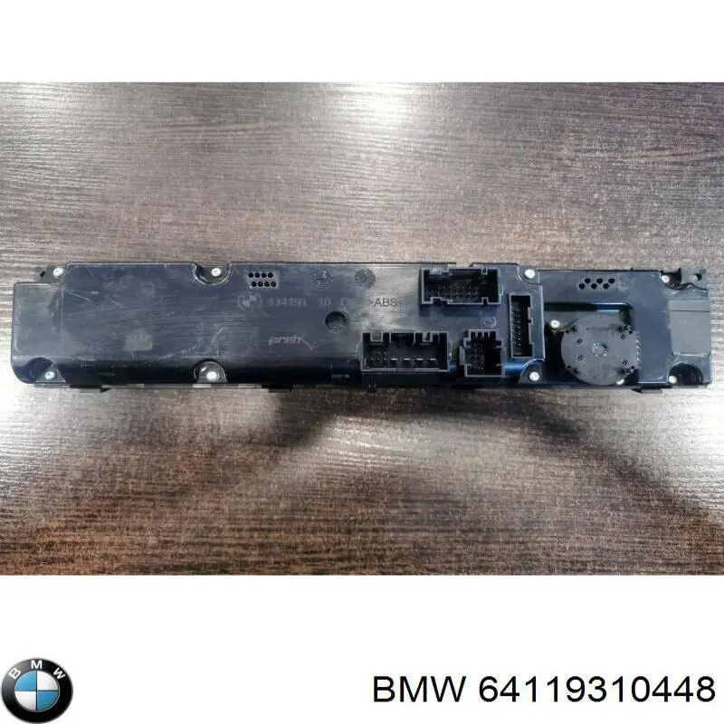 64119310448 BMW Unidade de controlo dos modos de aquecimento/condicionamento