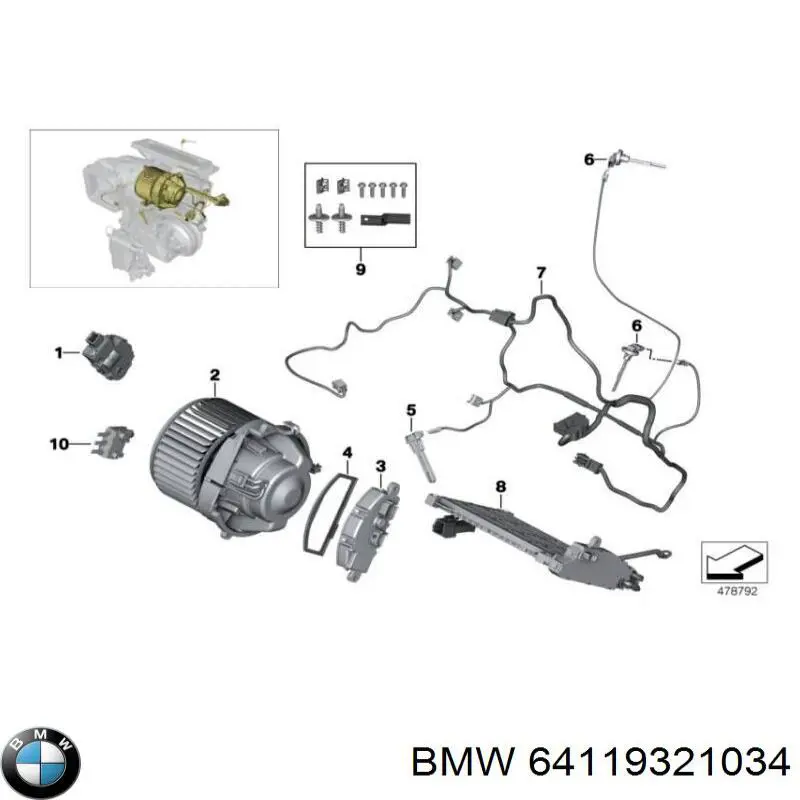 Acionamento de comporta de forno BMW 64119321034 preço, a partir de 40,86 USD