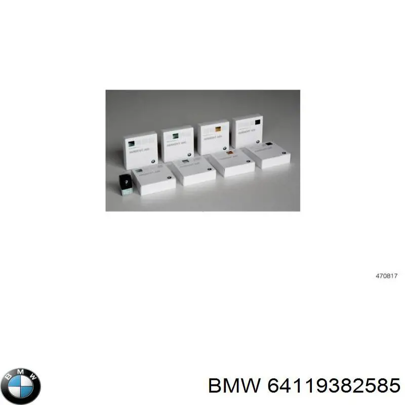 Aromatizante para o painel de instrumentos BMW 64119382585 preço, a partir de 61,24 USD