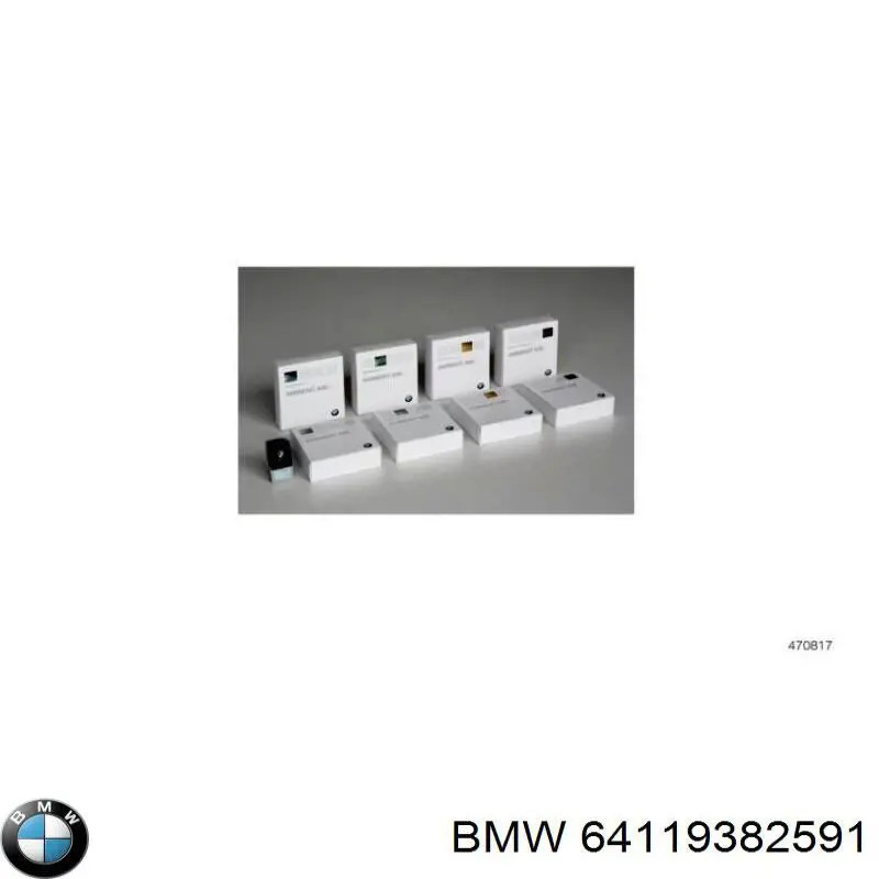 Aromatizante para o painel de instrumentos BMW 64119382591 preço, a partir de 50,41 USD