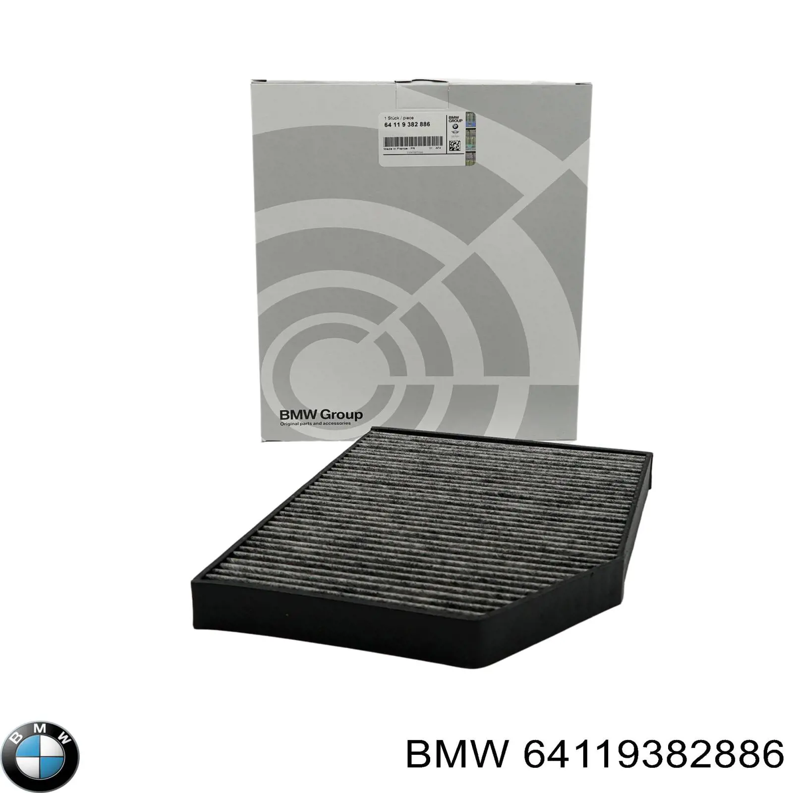 Filtro de salão BMW 64119382886 preço, a partir de 14,53 USD