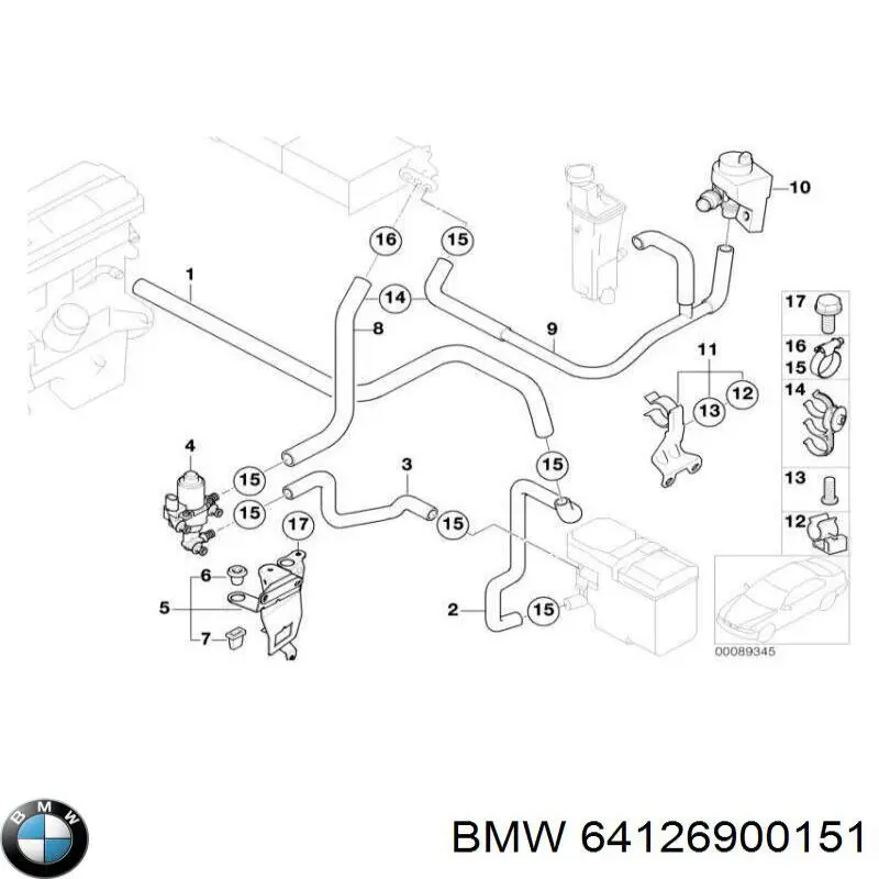 64126900151 BMW 