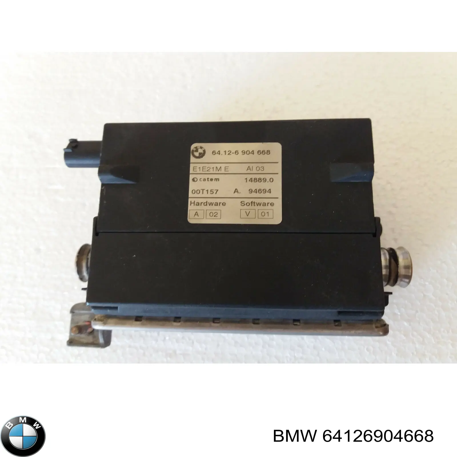 64126904668 BMW Aquecedor elétrico do fluido de esfriamento