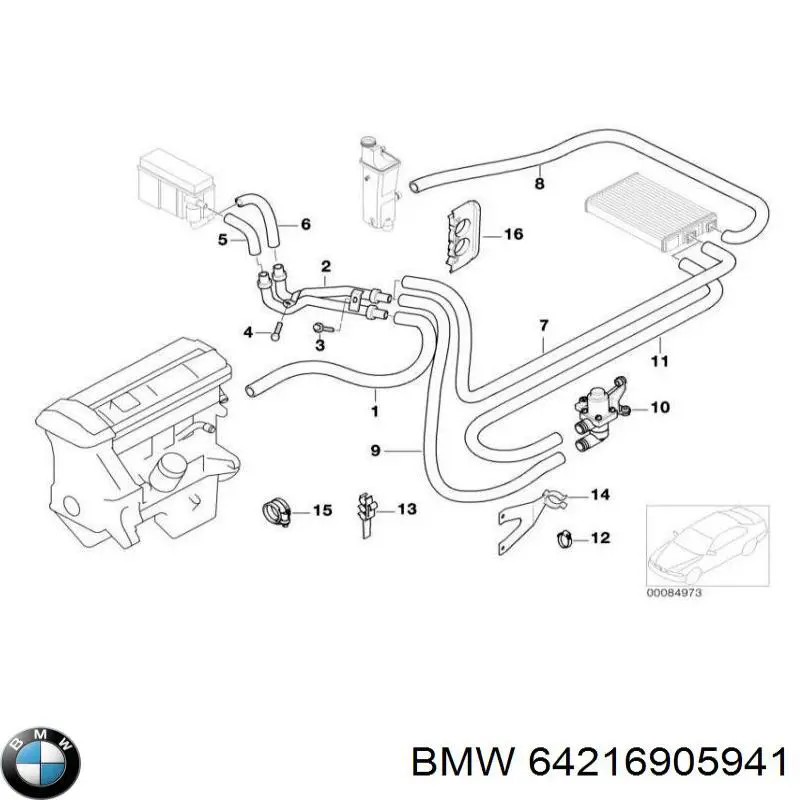  BMW 64216905941 preço, a partir de 56,30 USD