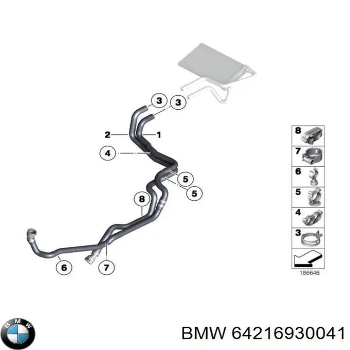 64216930041 BMW 