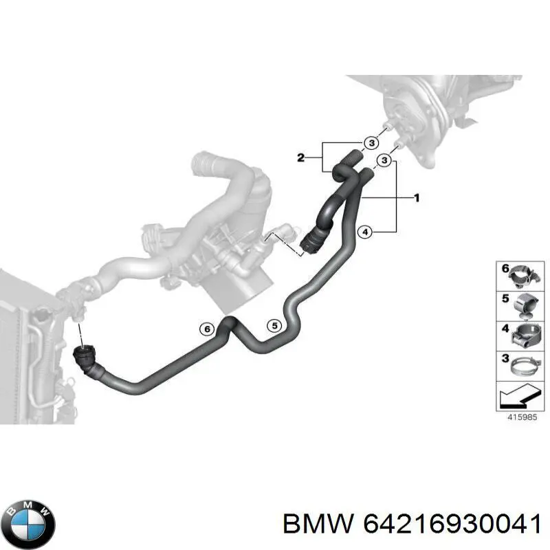  BMW 64216930041 preço, a partir de 3,38 USD
