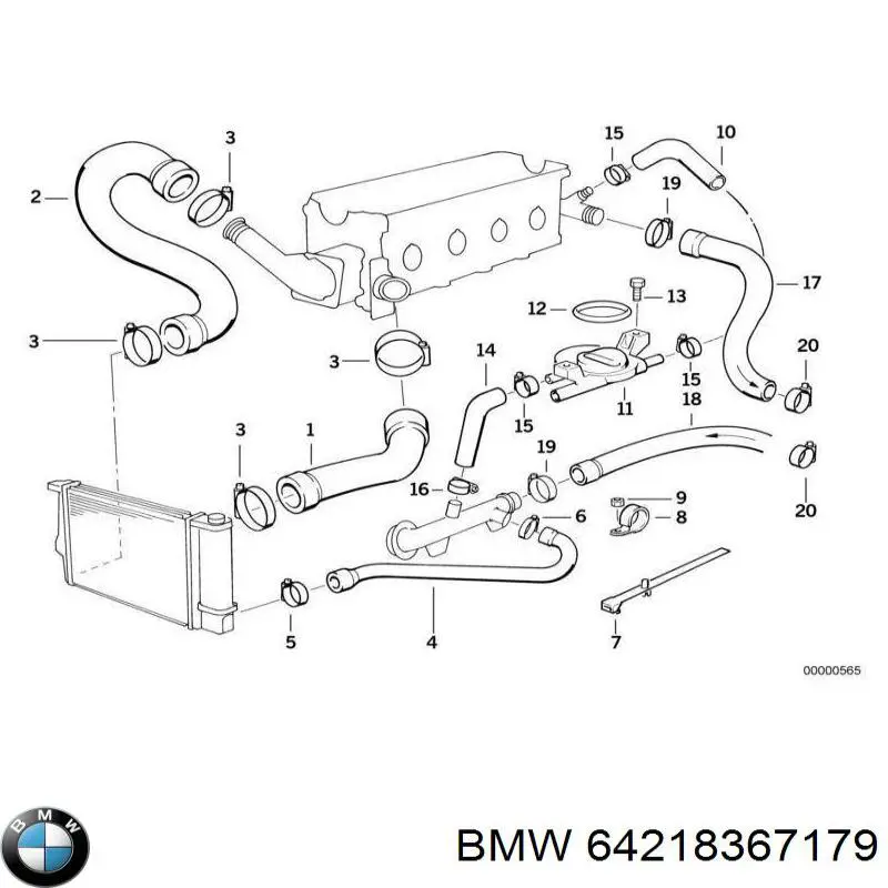 Braçadeira de aperto metálica, universal BMW 64218367179 preço, a partir de 1,77 USD