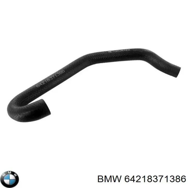 Mangueira (cano derivado) do sistema de esfriamento BMW 64218371386 preço, a partir de 20,28 USD