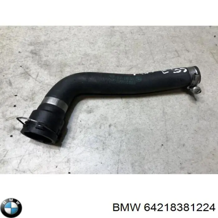 64218381224 BMW Mangueira (cano derivado) do sistema de esfriamento