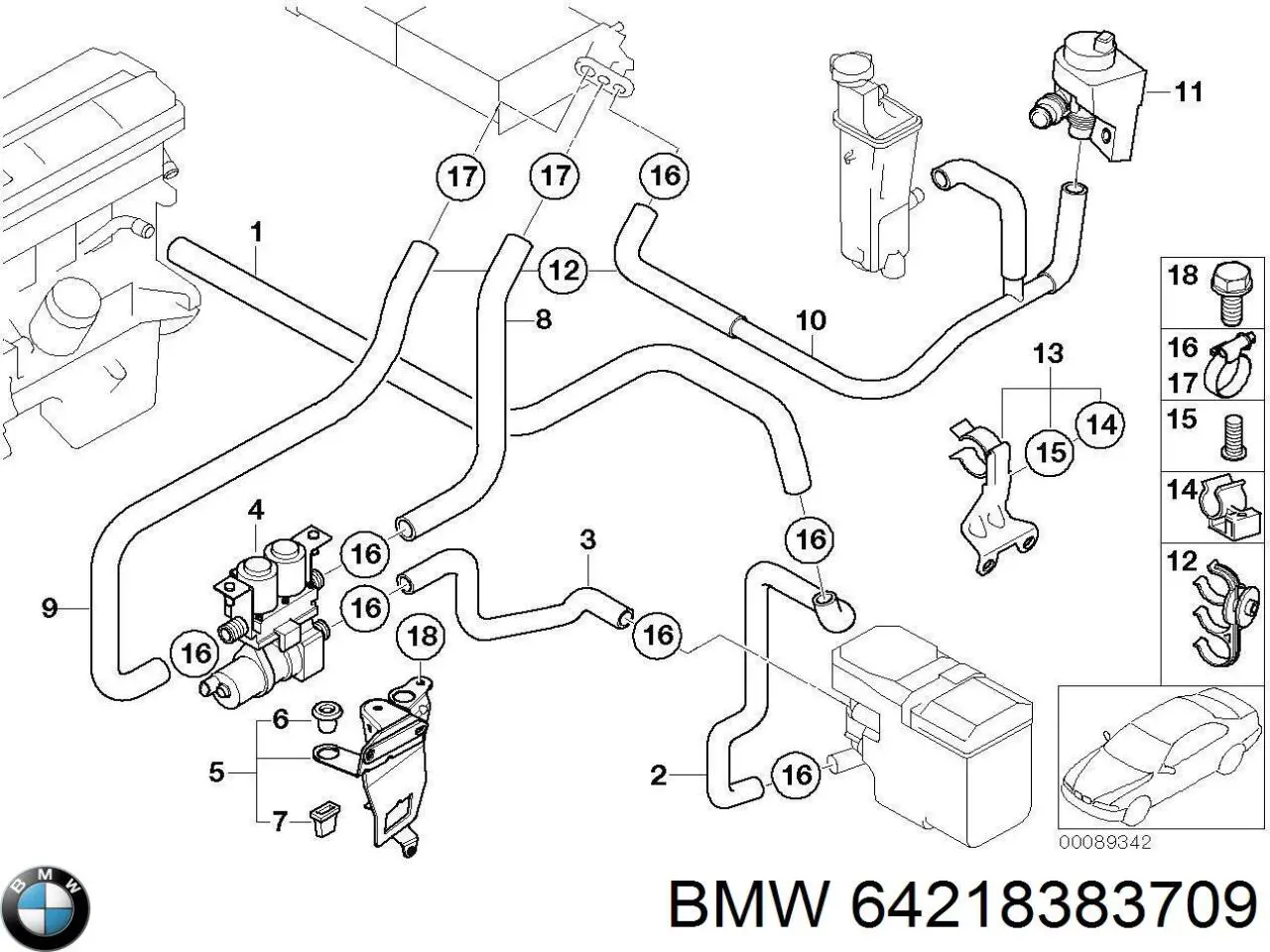 64218383709 BMW 