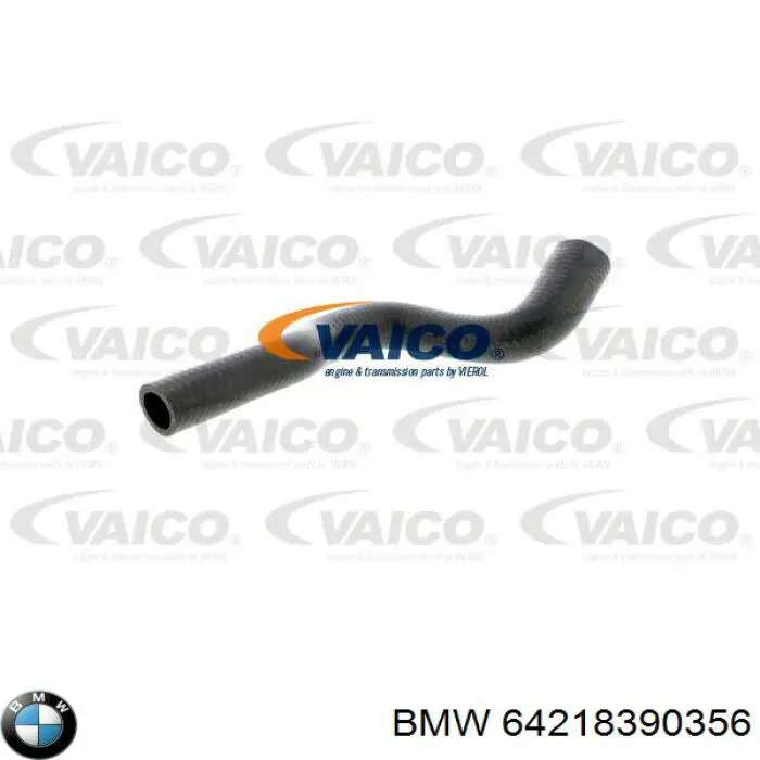 Mangueira (cano derivado) do sistema de esfriamento BMW 64218390356 preço, a partir de 9,61 USD