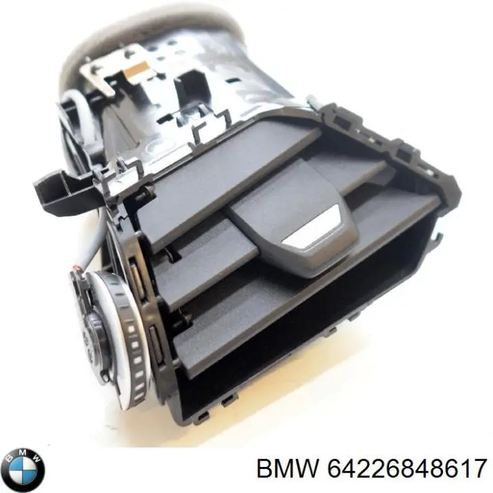 64226848617 BMW Conduto de ar (distribuidor de ar para "painel de instrumentos") esquerdo