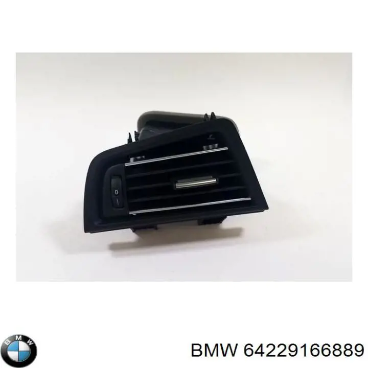 64229166889 BMW Grelha esquerda de ventilação de salão no "painel de instrumentos"