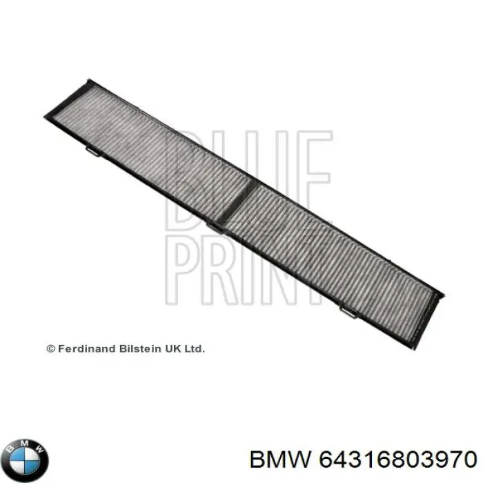 Filtro de salão BMW 64316803970 preço, a partir de 25,04 USD