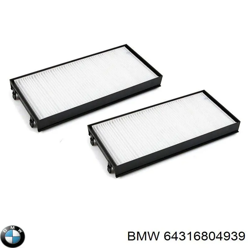 Filtro de salão BMW 64316804939 preço, a partir de 22,16 USD