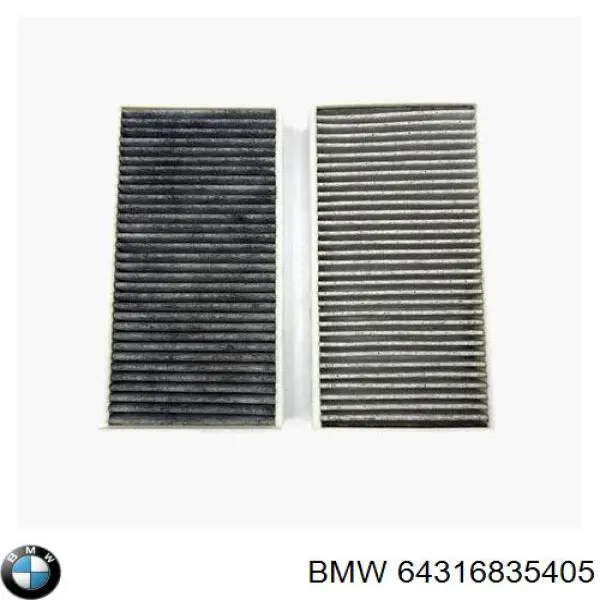 Compre 64316835405 BMW Filtro de salão