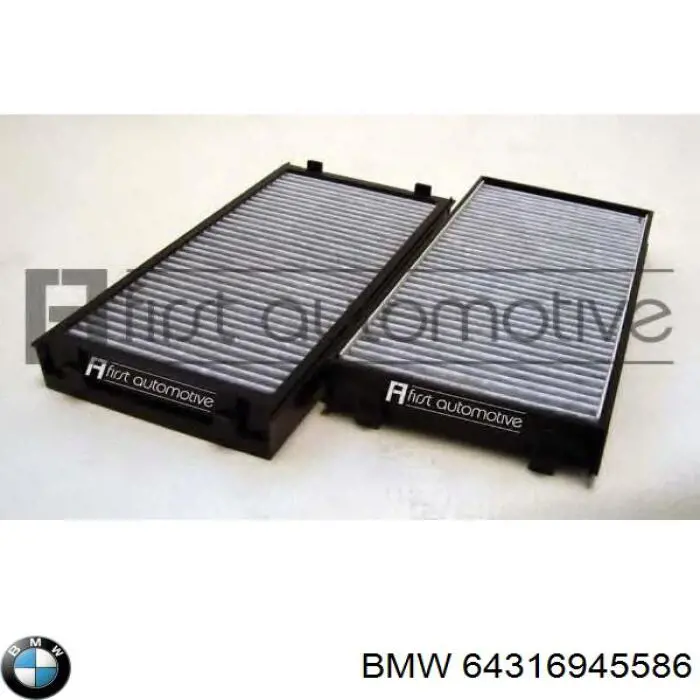 Filtro de salão BMW 64316945586 preço, a partir de 31,13 USD