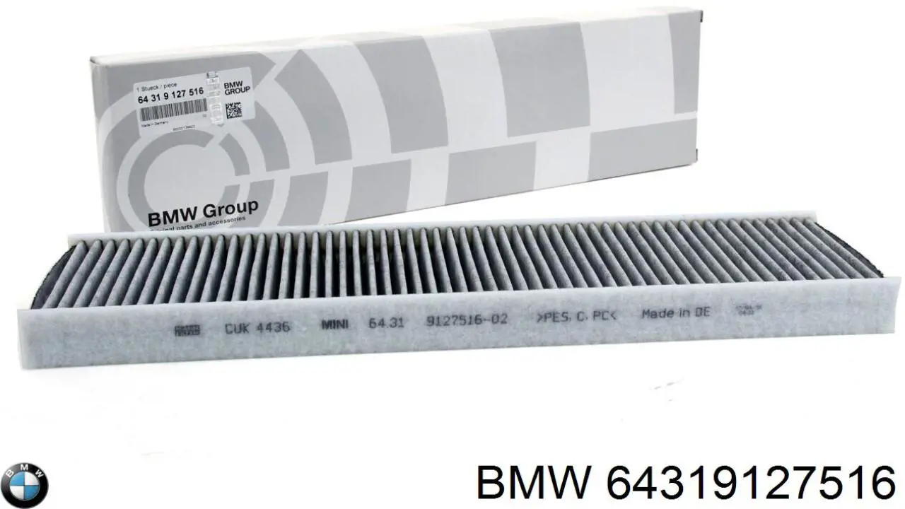 64319127516 BMW Filtro de salão