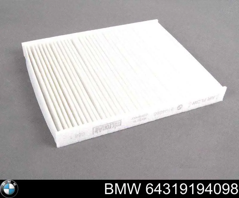 Filtro de salão BMW 64319194098 preço, a partir de 17,95 USD