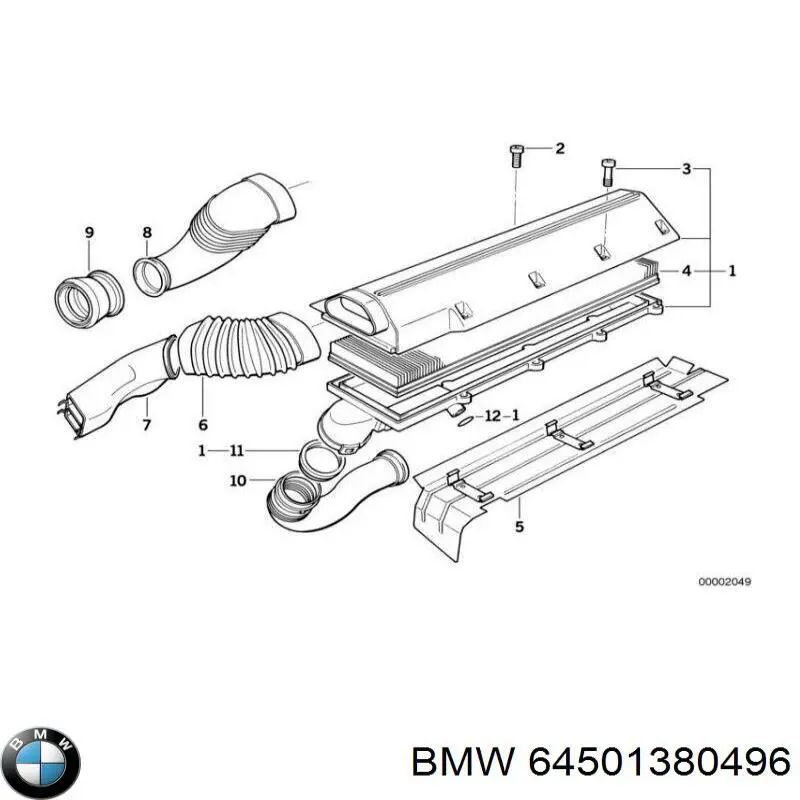 Compre 64501380496 BMW 