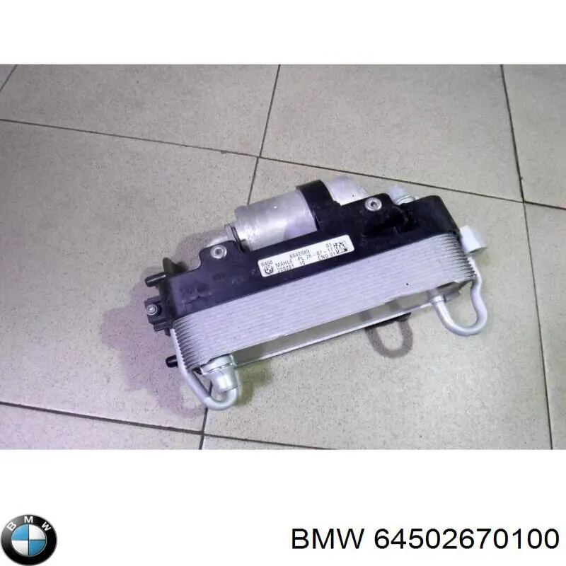 Compre 64539309007 BMW Radiador de aparelho de ar condicionado