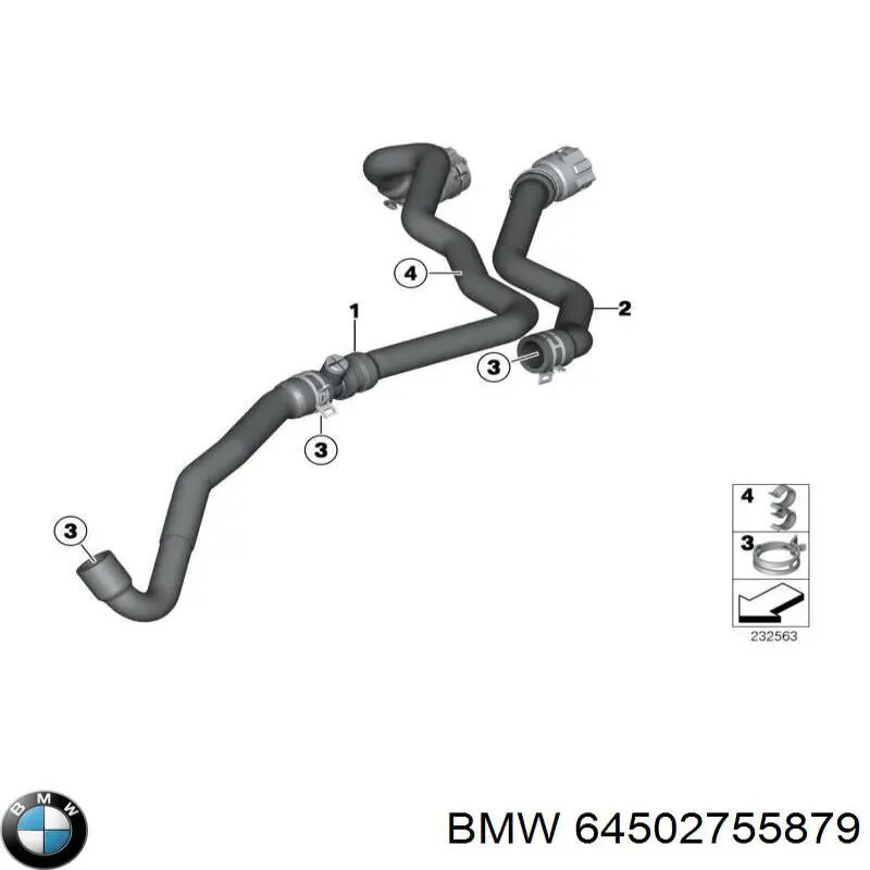64502755879 BMW 
