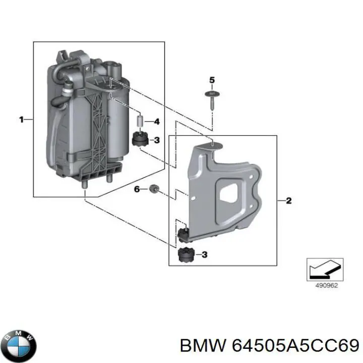 Radiador de aparelho de ar condicionado BMW 6805342 preço, a partir de 279,00 USD