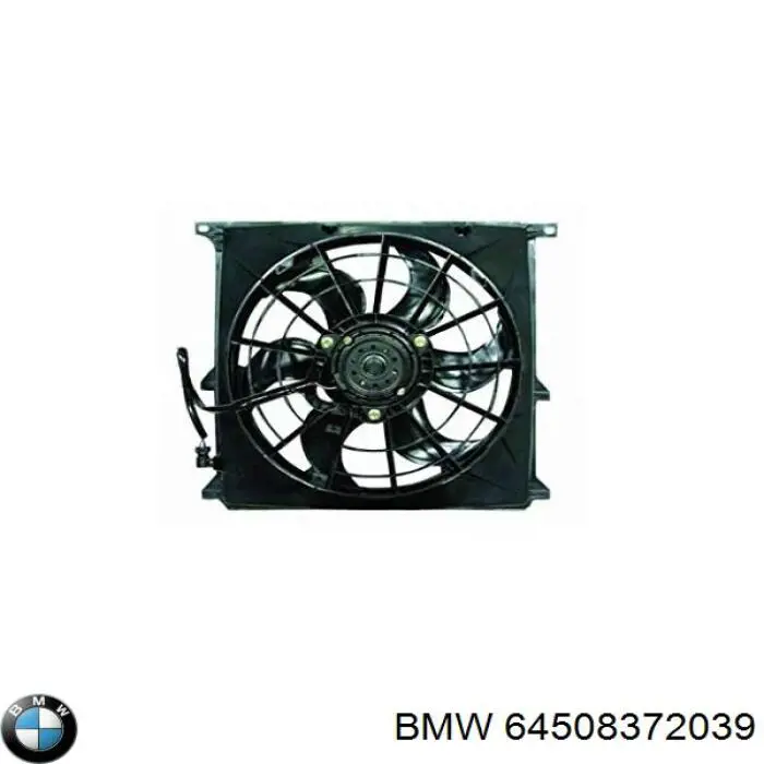 Difusor do radiador de aparelho de ar condicionado, montado com roda de aletas e o motor BMW 64508372039 preço, a partir de 98,75 USD