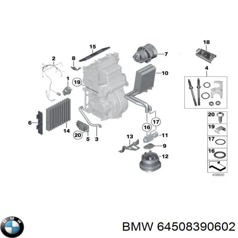 Anel de tubo de admissão do silenciador BMW 64508390602 preço, a partir de 2,34 USD