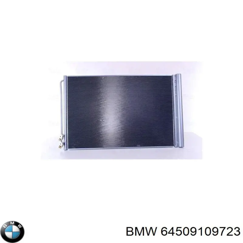 64509109723 BMW Radiador de aparelho de ar condicionado
