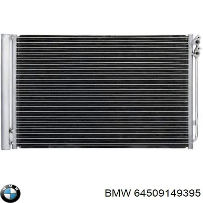 64509149395 BMW Radiador de aparelho de ar condicionado