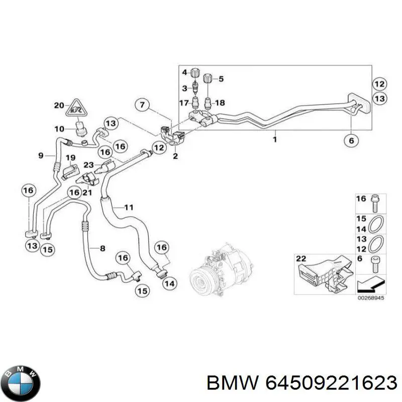  BMW 64509221623 preço, a partir de 13,52 USD