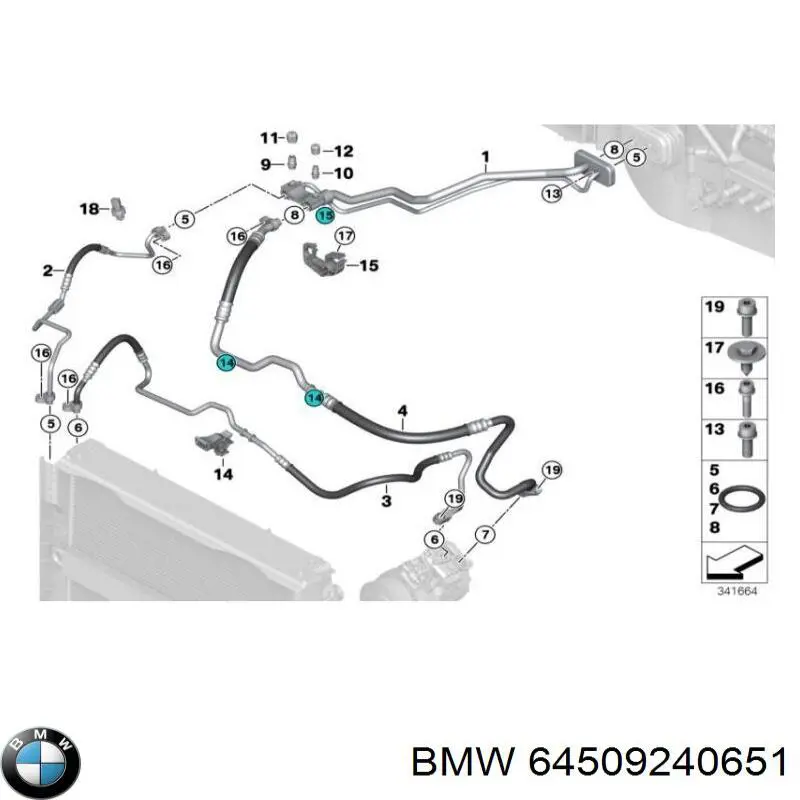 64509240651 BMW 
