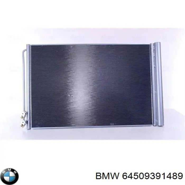 64509391489 BMW Radiador de aparelho de ar condicionado