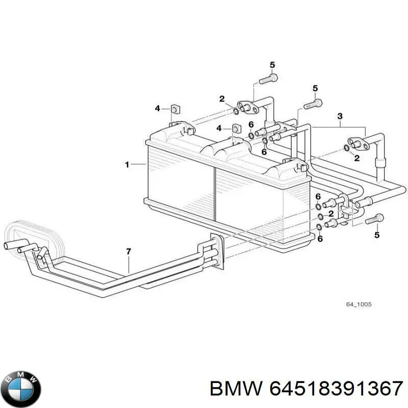 64518391367 BMW 