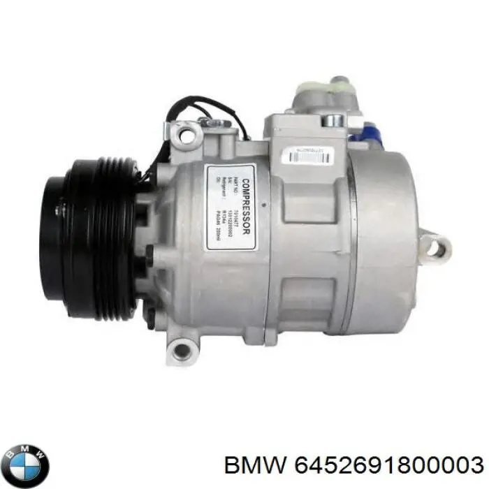 6452691800003 BMW Compressor de aparelho de ar condicionado