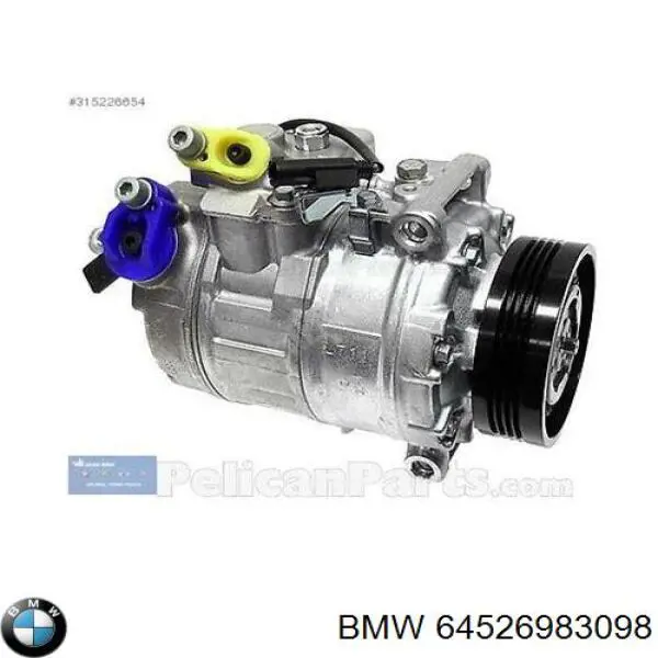 Compressor de aparelho de ar condicionado BMW 64526983098 preço, a partir de 185,58 USD