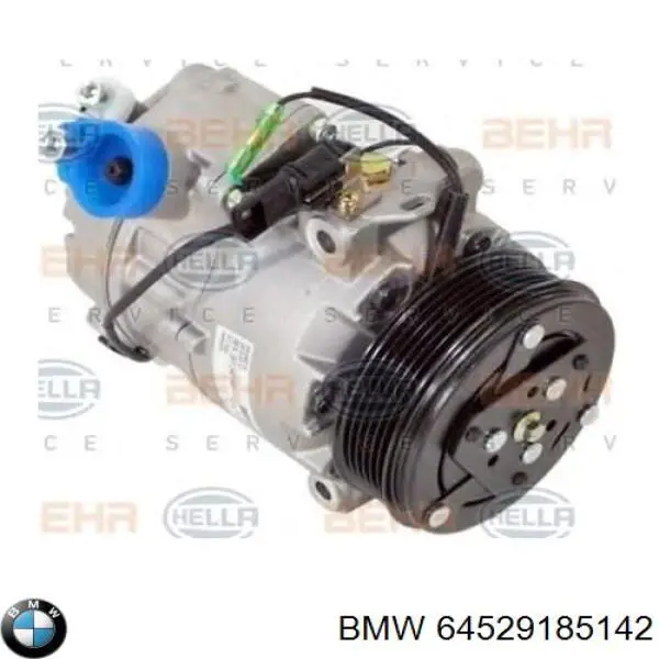 Compressor de aparelho de ar condicionado 64529185142 BMW