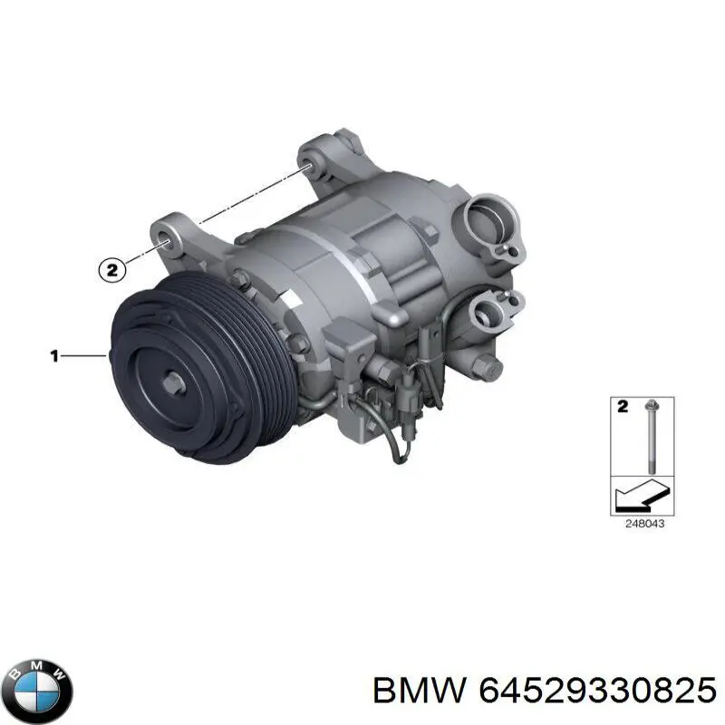 Compressor de aparelho de ar condicionado BMW 64529330825 preço, a partir de 332,40 USD